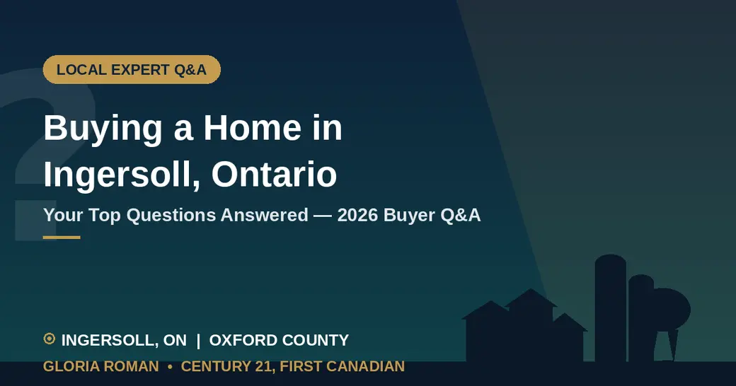 Buying a Home in Ingersoll, Ontario: Your Top Questions Answered (2026)