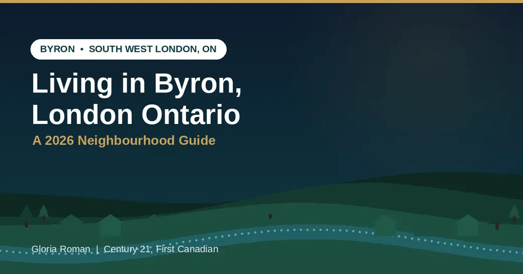 Living in Byron, London Ontario: A 2026 Neighbourhood Guide