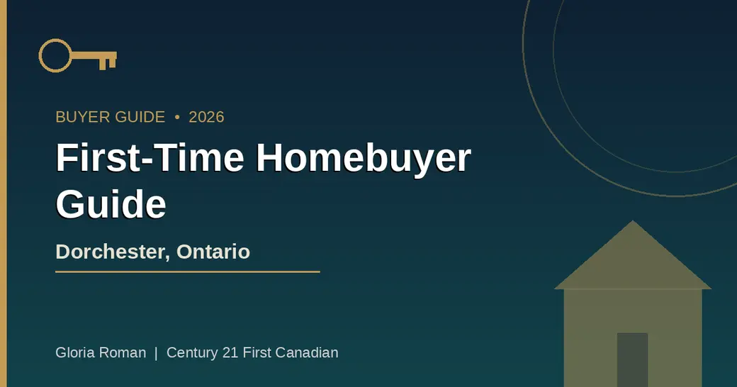 First-Time Homebuyer Guide for Dorchester, Ontario: What to Know in 2026