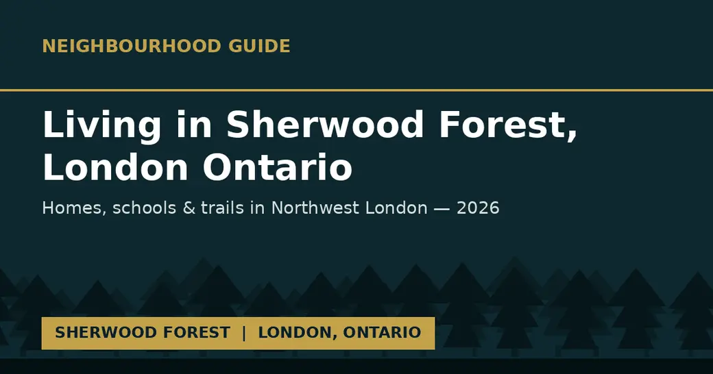 Living in Sherwood Forest, London Ontario: A 2026 Neighbourhood Guide