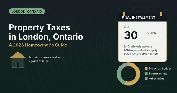 Understanding Property Taxes in London, Ontario: A 2026 Homeowner's Guide