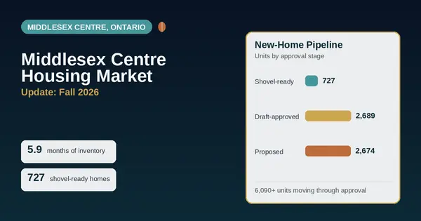 Middlesex Centre, Ontario Housing Market Update: Fall 2026