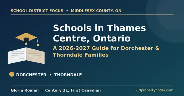 Schools in Thames Centre, Ontario: A 2026-2027 Guide for Dorchester & Thorndale Families