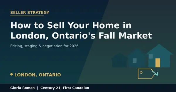 How to Sell Your Home in London, Ontario's Fall 2026 Buyer's Market,Gloria Roman