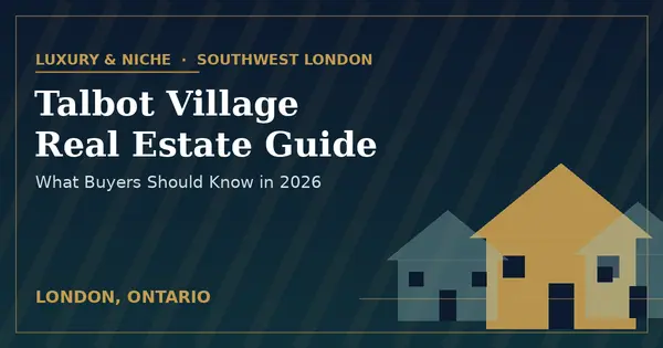 Talbot Village, London Ontario Real Estate: What Buyers Should Know in 2026,Gloria Roman