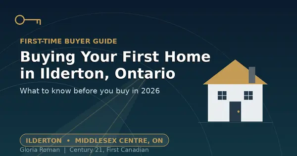 First-Time Homebuyer Guide for Ilderton, Ontario: What to Know in 2026,Gloria Roman