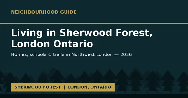 Living in Sherwood Forest, London Ontario: A 2026 Neighbourhood Guide,Gloria Roman
