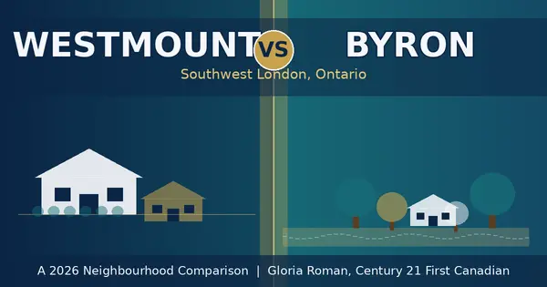 Westmount vs. Byron: Comparing Two Southwest London, Ontario Neighbourhoods in 2026,Gloria Roman
