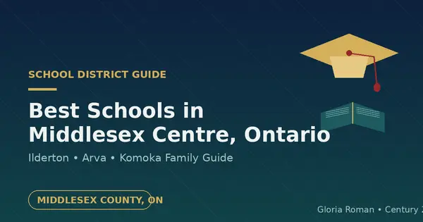 Best Schools in Middlesex Centre, Ontario: A Guide for Ilderton, Arva & Komoka Families,Gloria Roman