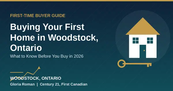 First-Time Homebuyer Guide for Woodstock, Ontario: What to Know in 2026,Gloria Roman