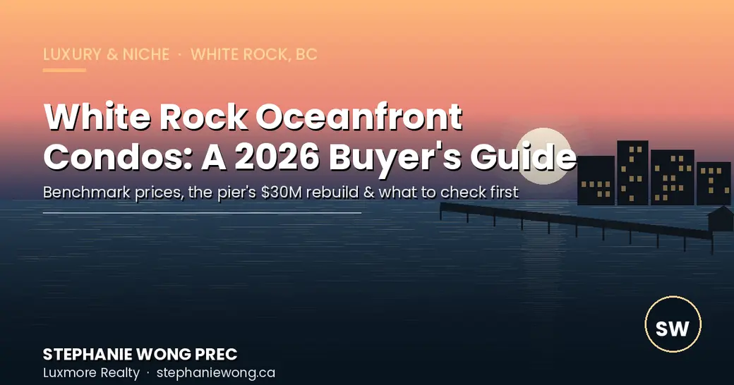 White Rock Oceanfront Condos: A 2026 Buyer's Guide