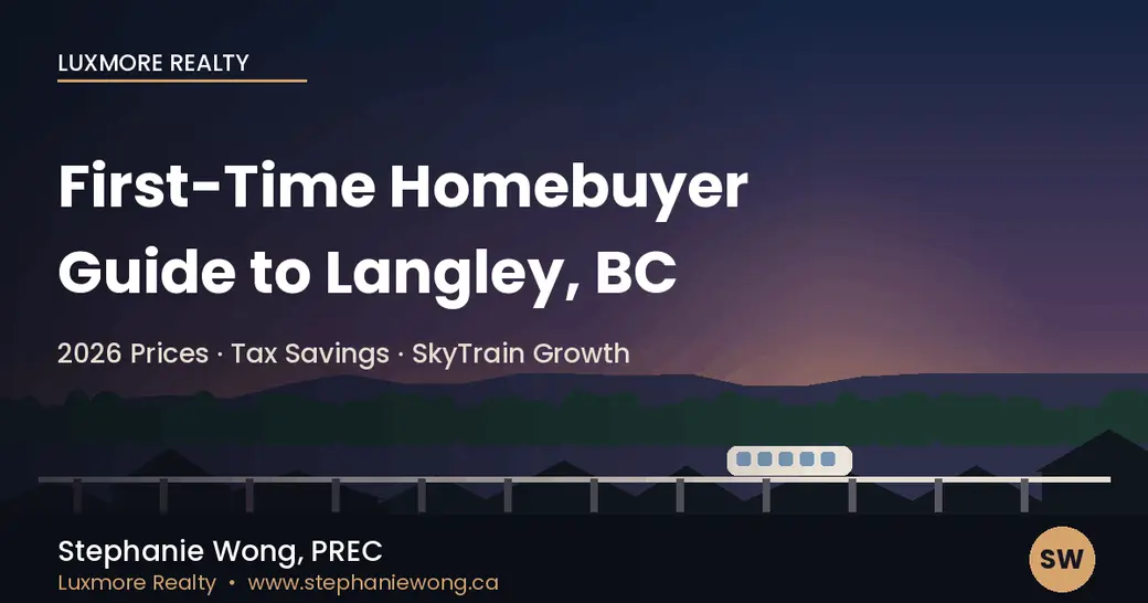First-Time Homebuyer Guide for Langley, BC in 2026