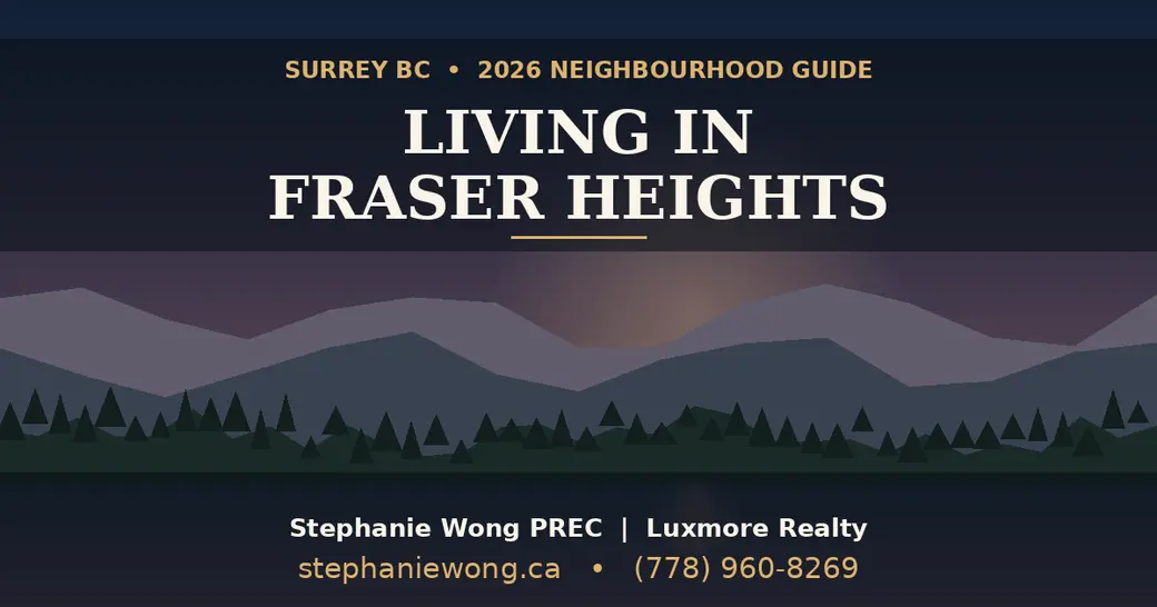 Living in Fraser Heights, Surrey BC: Your 2026 Neighbourhood Guide