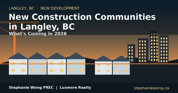New Construction Communities in Langley, BC: What's Coming in 2026