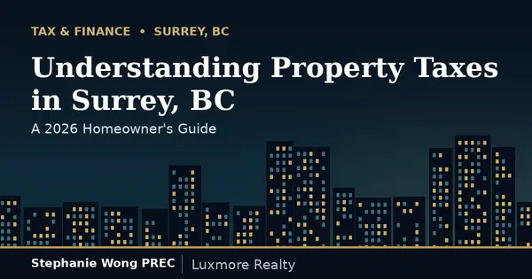Understanding Property Taxes in Surrey, BC: A 2026 Homeowner's Guide