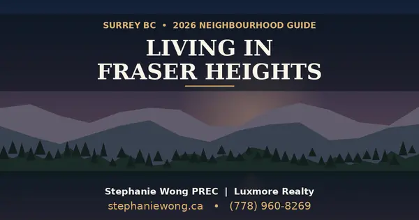 Living in Fraser Heights, Surrey BC: Your 2026 Neighbourhood Guide