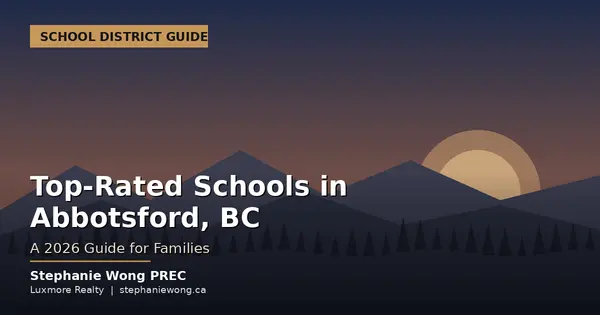 Top-Rated Schools in Abbotsford, BC: A 2026 Guide for Families,Stephanie Wong PREC