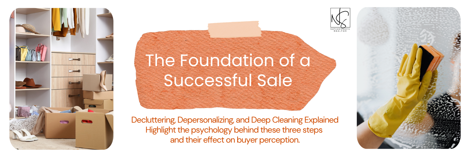 Modern Portland home interior after decluttering and deep cleaning, ready for sale in October 2025.