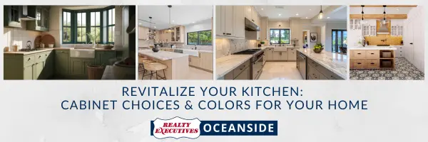 Revitalize Your Kitchen:  Cabinet Choices & Colors for Your Home
