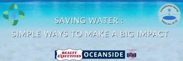 Saving Water : Simple Ways to Make a Big Impact