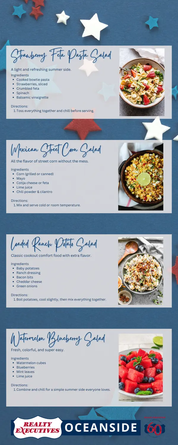 Easy Memorial Day Cookout Side Dishes!