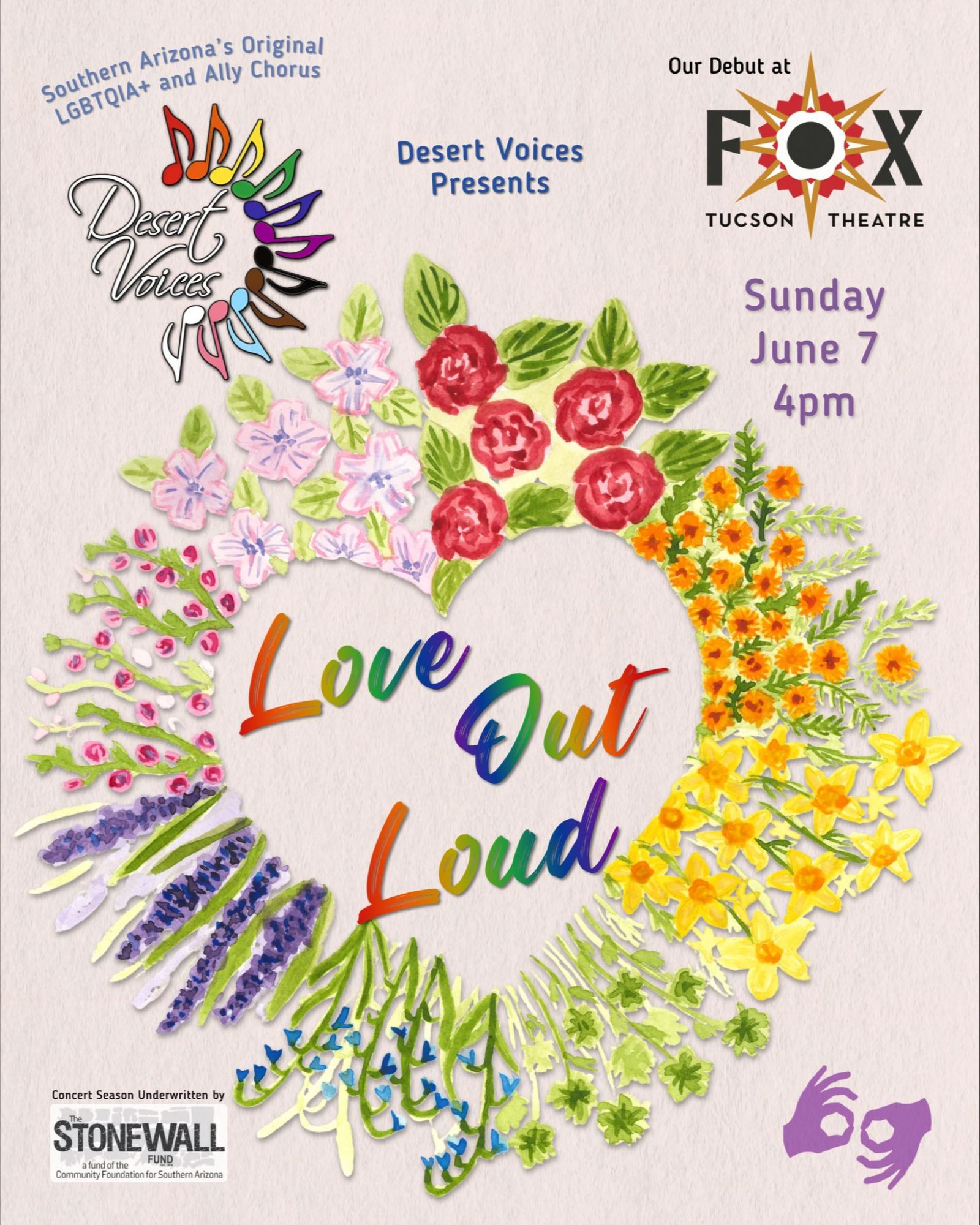 Desert Voices Love Out Loud at Fox Tucson Theatre