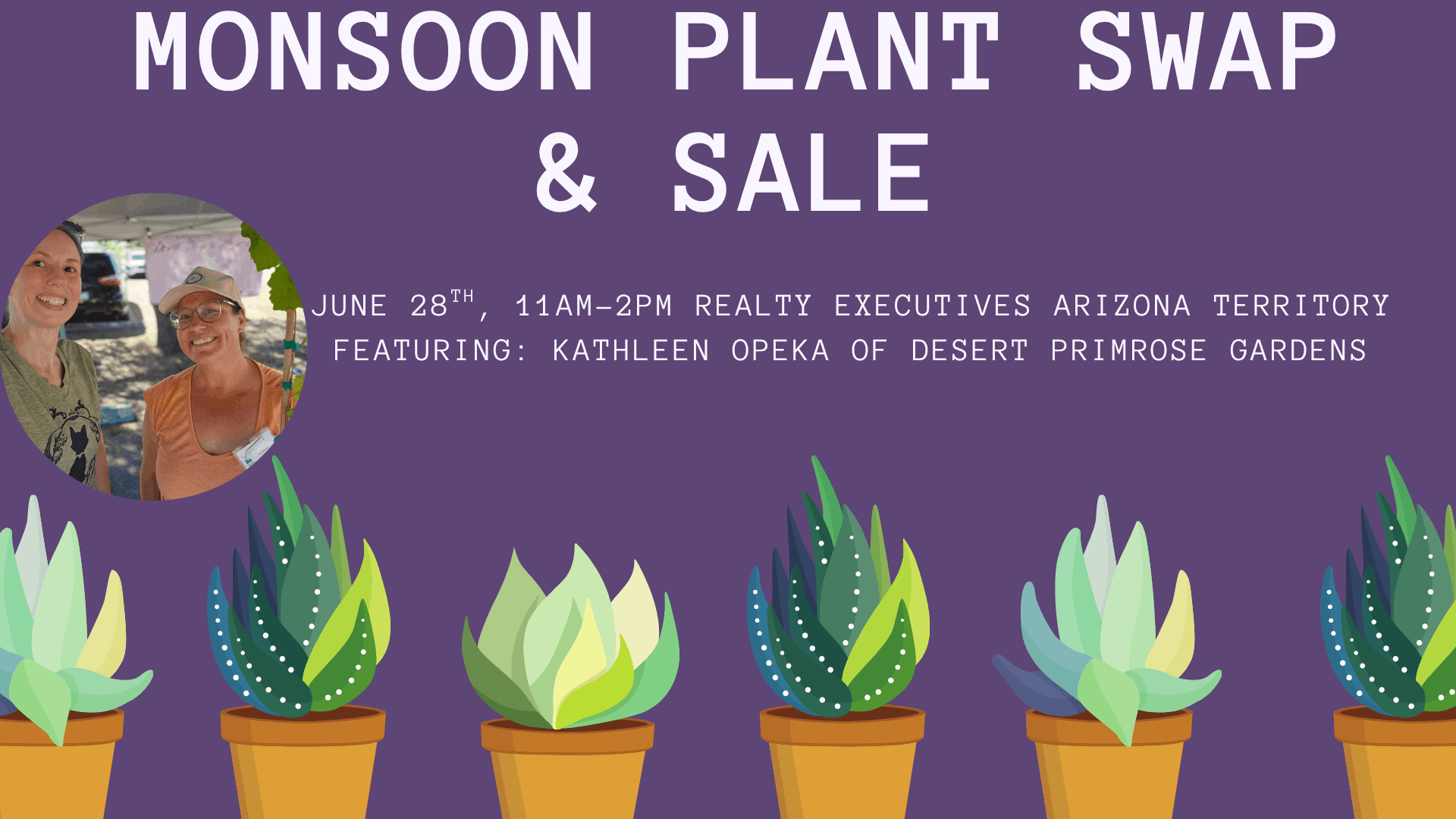 Plant Swap and Sale with Kathleen Opeka of Desert Primrose Gardens