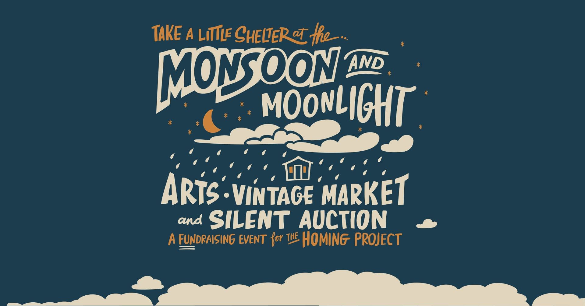 Monsoon and Moonlight Arts and Vintage Market and Silent Auction