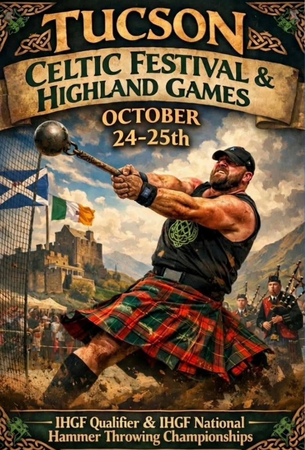 Tucson Celtic Festival and Scottish Highland Games at Rillito Park