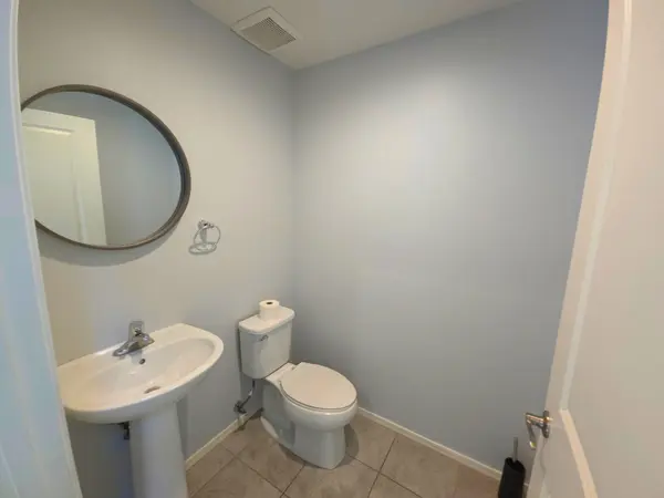 Half Bath in foyer