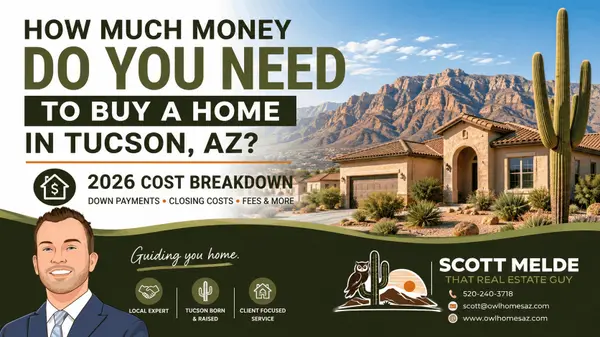 How Much Money Do You Need to Buy a Home in Tucson, AZ? A 2026 Cost Breakdown,Scott Melde