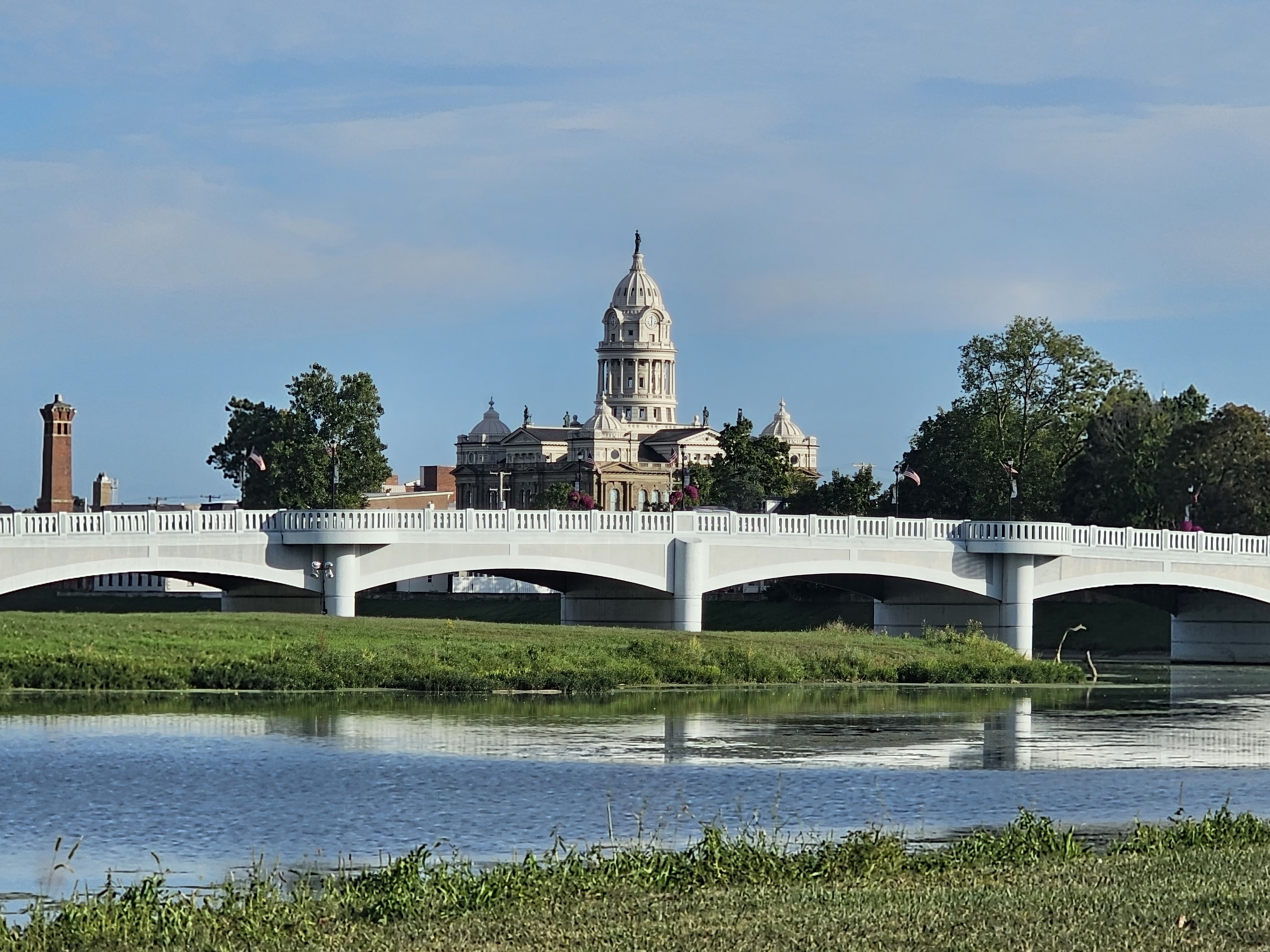 A view of the Miami Courthouse in Troy Ohio
