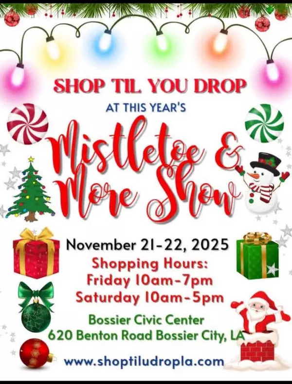 Weekend Happening: Mistletoe & More Show (Nov 21–22, 2025)