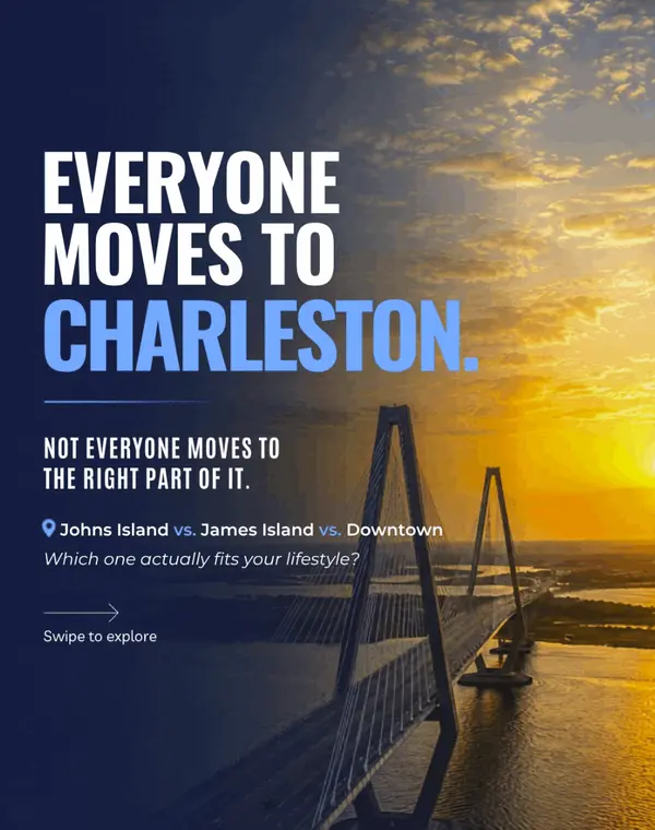 Most people moving to Charleston pick the wrong area first—then wish they’d known sooner.