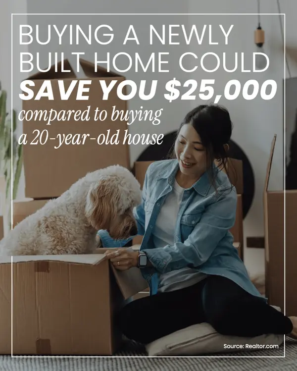 Newly Built Homes Save Buyers $25K Over 10 Years