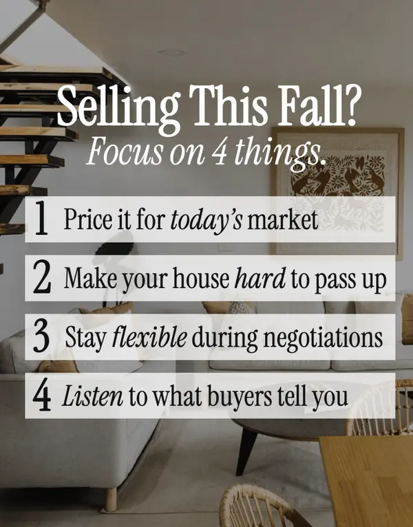 The 4 Things That Matter Most When Selling This Fall List
