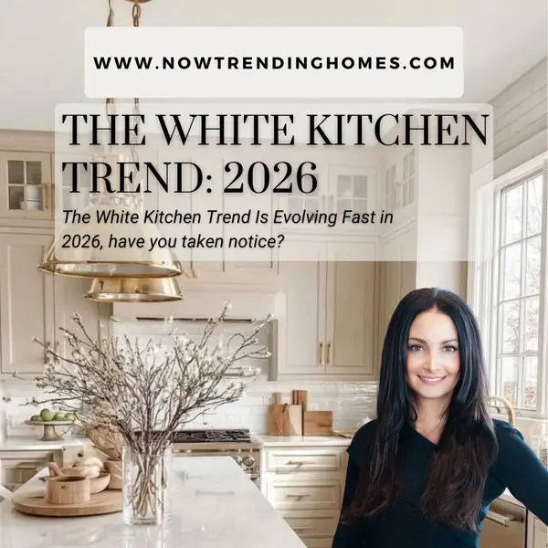 feature image of The White Kitchen Trend Is Evolving Fast in 2026, have you noticed?