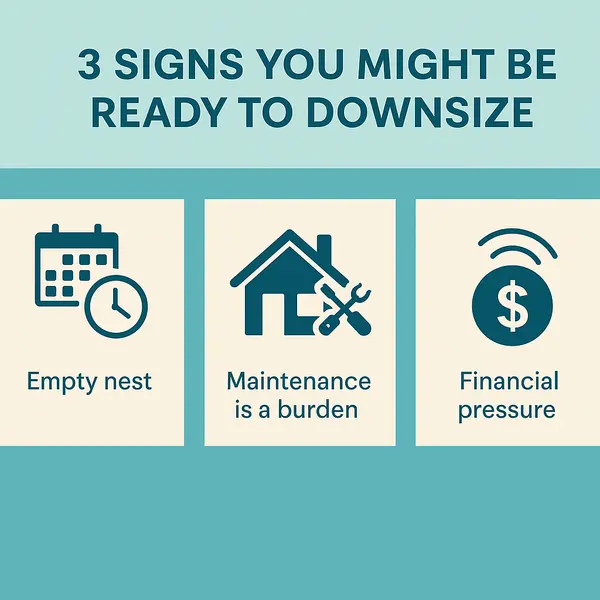3 Signs You Might Be Ready to Downsize,DON JACKS