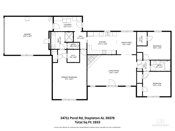 34711 Pond Road, Stapleton, AL 36578
