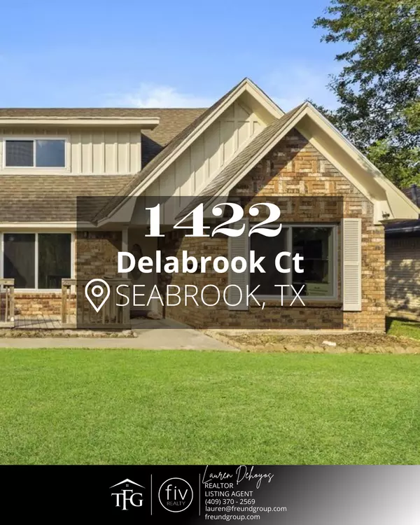  Charming Seabrook Home in a Peaceful Neighborhood