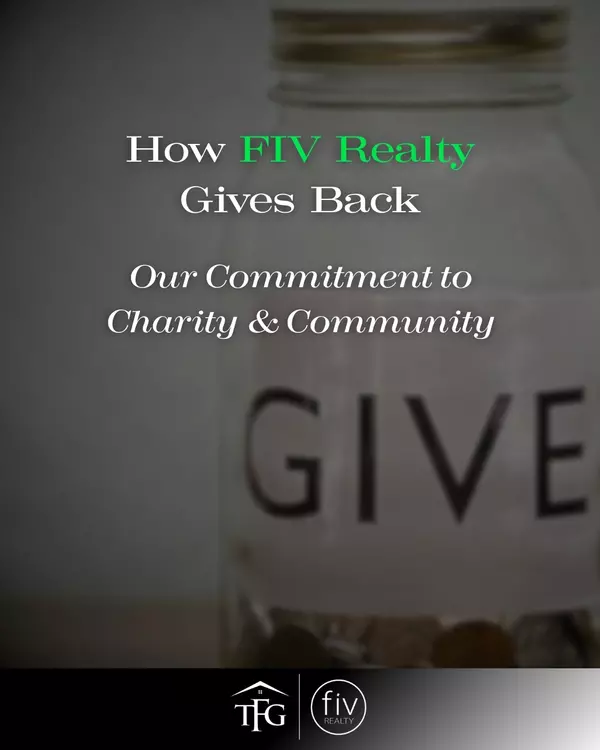 How FIV Realty Gives Back