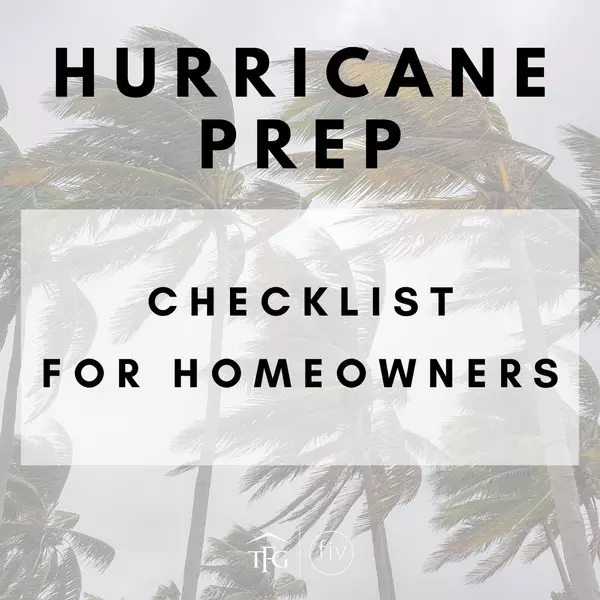 Hurricane Prep Checklist for Homeowners