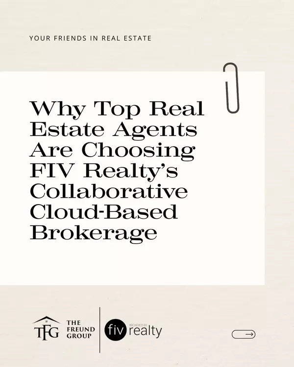 Why Top Real Estate Agents Are Choosing FIV Realty