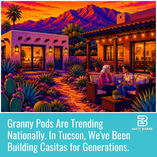feature image of Granny Pods Are Trending Nationally. In Tucson, We've Been Building Casitas for Generations.