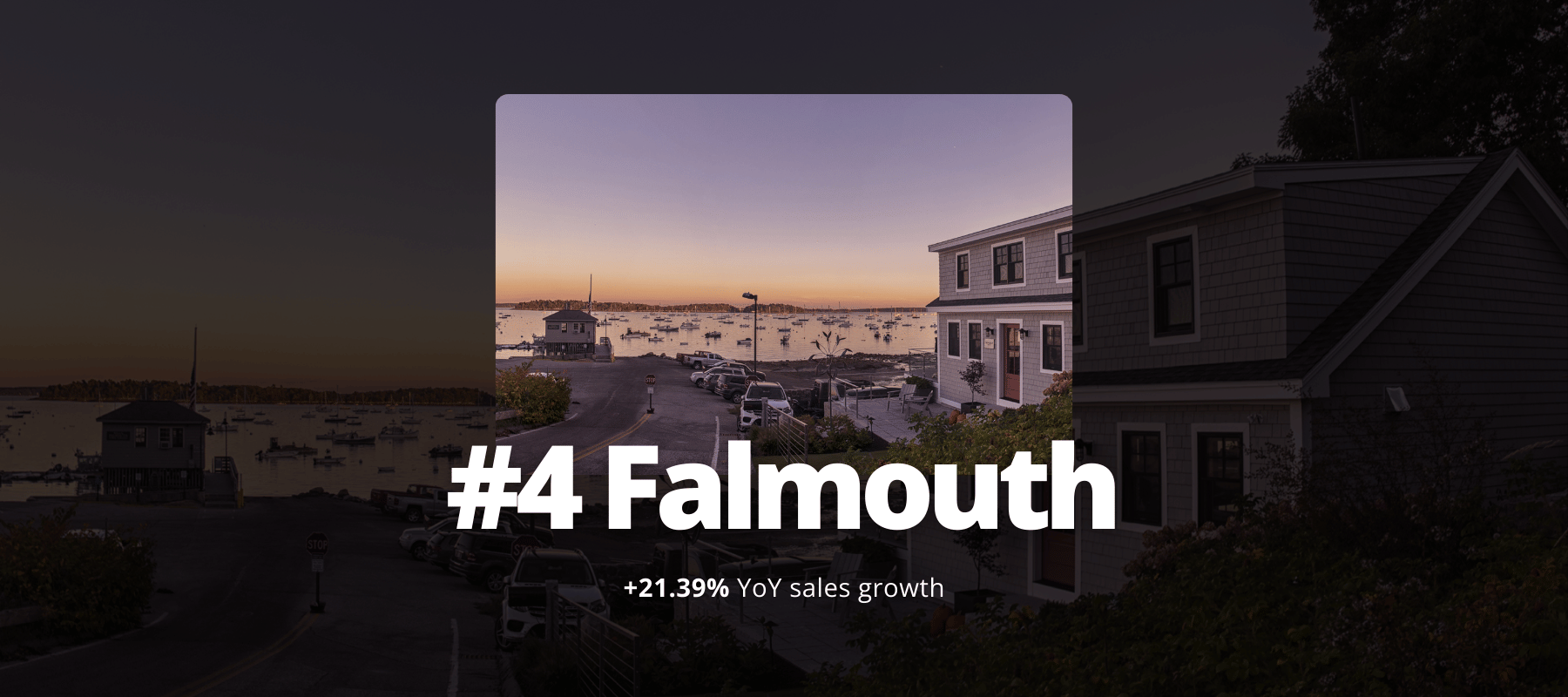 Top 4 Town with most real estate growth in Maine 2025 - Falmouth, Maine