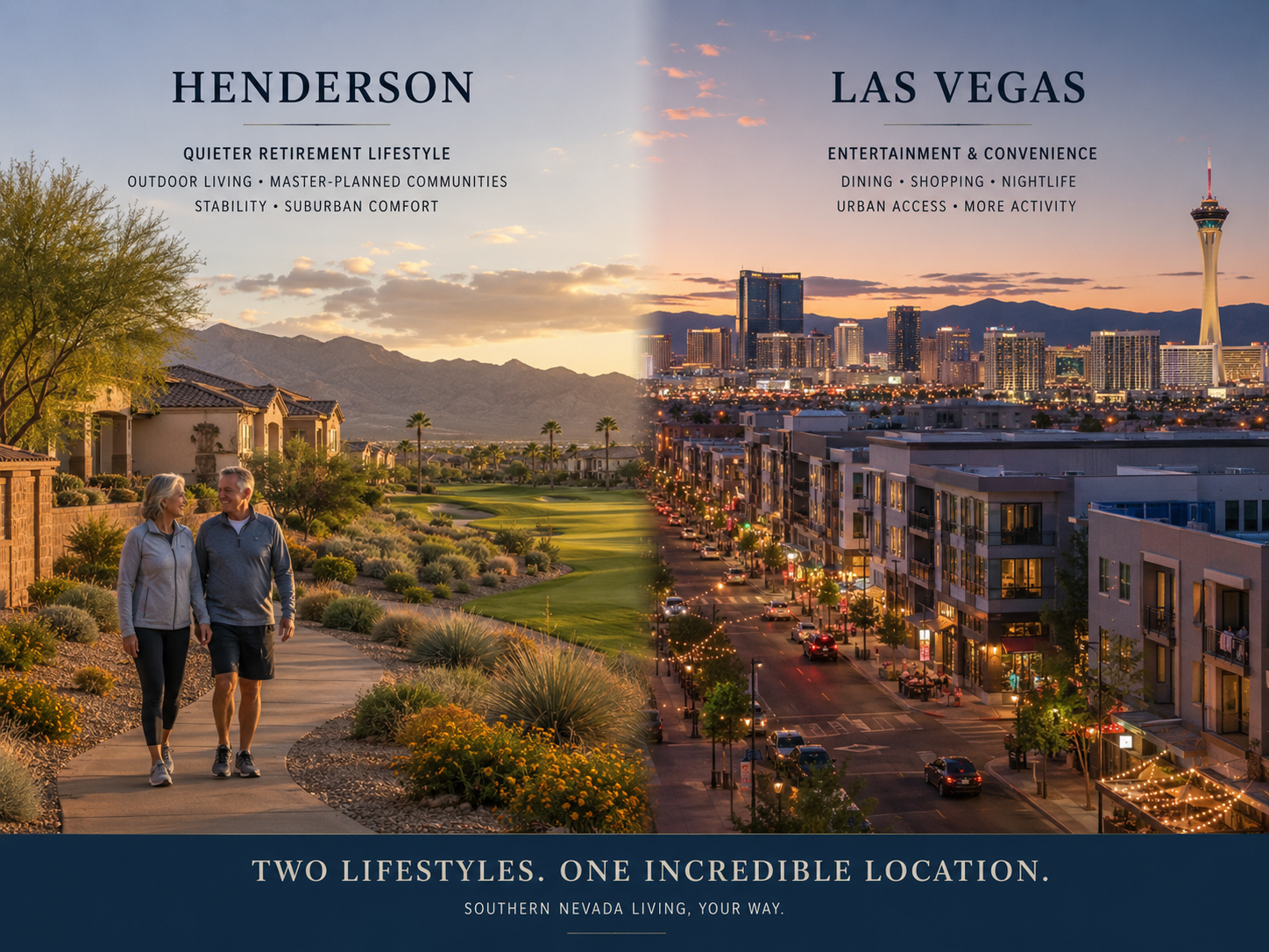 Is Henderson NV Better Than Las Vegas for Retirement?