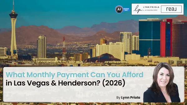 What Monthly Payment Can You Afford in Las Vegas & Henderson? (2026)