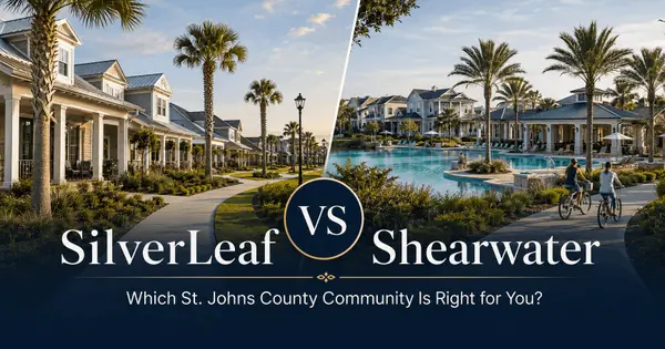 SilverLeaf vs Shearwater | St. Johns County Community Comparison