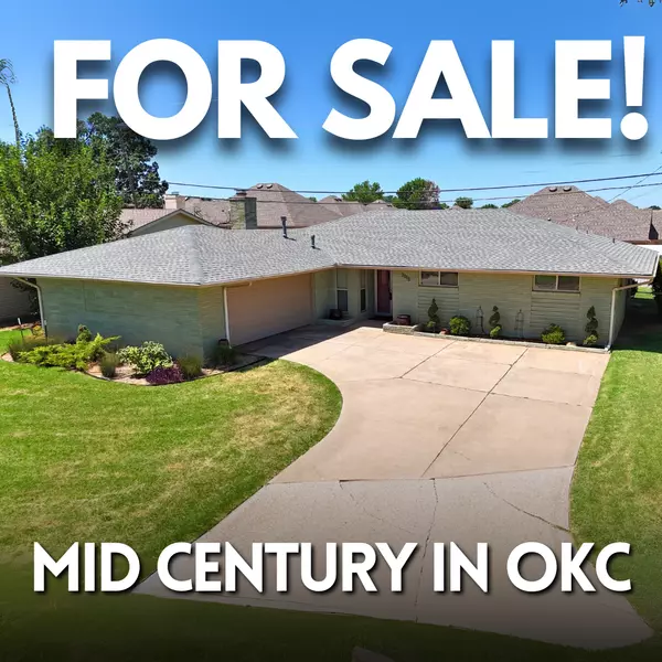 Step Into a Mid-Century Time Capsule: 7013 N Ann Arbor Terrace, Oklahoma City, OK 73132