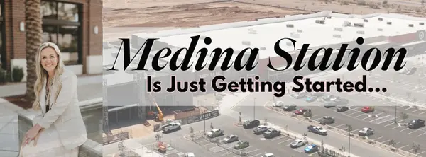 Medina Station is open now, but most of it is still coming